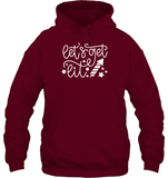 Let's Get Lit 4th Of July Shirt Unisex Heavyweight Pullover Hoodie