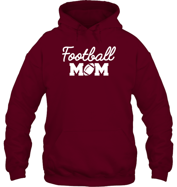 Football Mom Shirt - Celebrate Your Team Spirit Unisex Heavyweight Pullover Hoodie