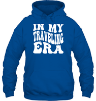 In My Traveling Era Unisex Heavyweight Pullover Hoodie