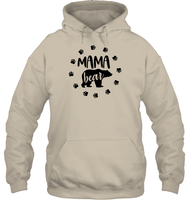Mama Bear Family Shirt Unisex Heavyweight Pullover Hoodie