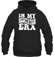 In My Meditation Era Unisex Heavyweight Pullover Hoodie