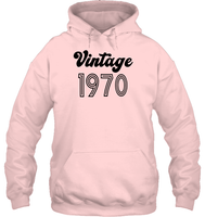 1970 Retro Vintage Birth Year Blast Unisex Heavyweight Pullover Hoodie