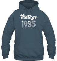 1985 Retro Vintage Birth Year Blast Unisex Heavyweight Pullover Hoodie
