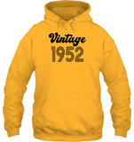 1952 Retro Vintage Birth Year Blast Unisex Heavyweight Pullover Hoodie