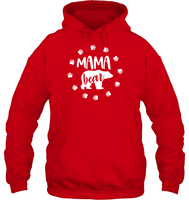 Mama Bear Family Shirt Unisex Heavyweight Pullover Hoodie