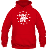 Mama Bear Family Shirt Unisex Heavyweight Pullover Hoodie