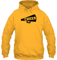 Cheer T Shirt Unisex Heavyweight Pullover Hoodie