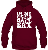 In My Pickle ball Era Unisex Heavyweight Pullover Hoodie