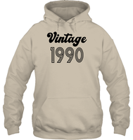 1990 Retro Vintage Birth Year Blast Unisex Heavyweight Pullover Hoodie