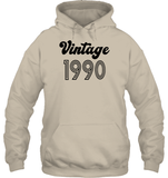1990 Retro Vintage Birth Year Blast Unisex Heavyweight Pullover Hoodie