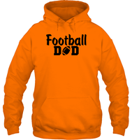 Football Dad Shirt - The Ultimate Game Day Essential Unisex Heavyweight Pullover Hoodie