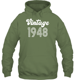 1948 Retro Vintage Birth Year Blast Unisex Heavyweight Pullover Hoodie