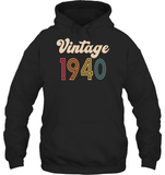 1940 Retro Vintage Birth Year Blast Unisex Shirt, Long Sleeve, Hoodie, Sweatshirt