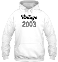2003 Retro Vintage Birth Year Blast Unisex Heavyweight Pullover Hoodie