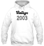 2003 Retro Vintage Birth Year Blast Unisex Heavyweight Pullover Hoodie