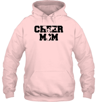 Cheer Mom With Cheerleader Unisex Heavyweight Pullover Hoodie