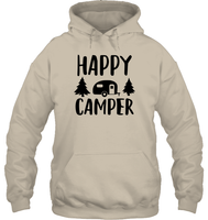 Happy Camper Unisex Heavyweight Pullover Hoodie