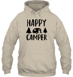 Happy Camper Unisex Heavyweight Pullover Hoodie