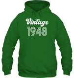 1948 Retro Vintage Birth Year Blast Unisex Heavyweight Pullover Hoodie