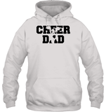 Cheer Dad With Cheerleader Unisex Heavyweight Pullover Hoodie