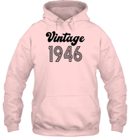 1946 Retro Vintage Birth Year Blast Unisex Heavyweight Pullover Hoodie