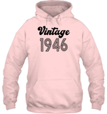 1946 Retro Vintage Birth Year Blast Unisex Heavyweight Pullover Hoodie
