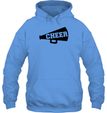 Cheer T Shirt Unisex Heavyweight Pullover Hoodie