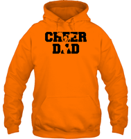 Cheer Dad With Cheerleader Unisex Heavyweight Pullover Hoodie