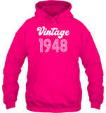 1948 Retro Vintage Birth Year Blast Unisex Heavyweight Pullover Hoodie