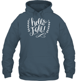 Hello Fall Shirt – Welcome the Coziest Season Unisex Heavyweight Pullover Hoodie