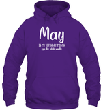 May Birthday Month Unisex Heavyweight Pullover Hoodie