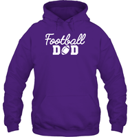 Football Dad Shirt - The Ultimate Game Day Essential Unisex Heavyweight Pullover Hoodie