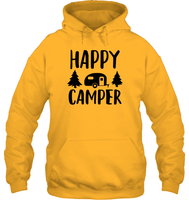 Happy Camper Unisex Heavyweight Pullover Hoodie