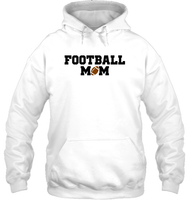 Football Mom Shirt - Celebrate Your Team Spirit Unisex Heavyweight Pullover Hoodie