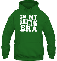 In My Knitting Era Unisex Heavyweight Pullover Hoodie