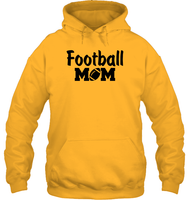 Football Mom Shirt - Celebrate Your Team Spirit Unisex Heavyweight Pullover Hoodie
