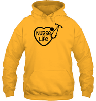 Nurse Life Nurse Shirt Unisex Heavyweight Pullover Hoodie