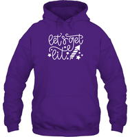 Let's Get Lit 4th Of July Shirt Unisex Heavyweight Pullover Hoodie