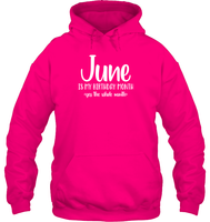 June Birthday Month Unisex Heavyweight Pullover Hoodie