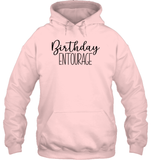 Birthday Entourage Unisex Heavyweight Pullover Hoodie