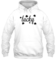 Lucky St Patrick's Day Shirt Unisex Heavyweight Pullover Hoodie