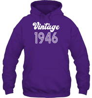 1946 Retro Vintage Birth Year Blast Unisex Heavyweight Pullover Hoodie