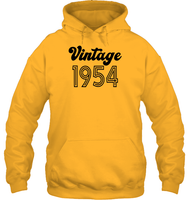 1954 Retro Vintage Birth Year Blast Unisex Heavyweight Pullover Hoodie
