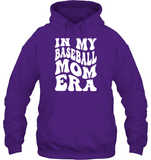 In My Baseball Mom Era Sports Shirt Unisex Heavyweight Pullover Hoodie