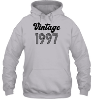 1997 Retro Vintage Birth Year Blast Unisex Heavyweight Pullover Hoodie