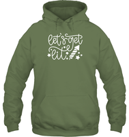 Let's Get Lit 4th Of July Shirt Unisex Heavyweight Pullover Hoodie