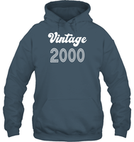 2000 Retro Vintage Birth Year Blast Unisex Heavyweight Pullover Hoodie