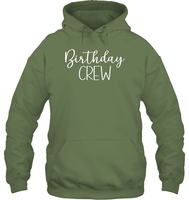 Birthday Crew Unisex Heavyweight Pullover Hoodie