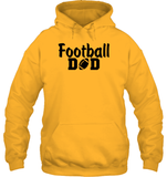 Football Dad Shirt - The Ultimate Game Day Essential Unisex Heavyweight Pullover Hoodie