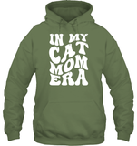 In My Cat Mom Era Pet Shirt Unisex Heavyweight Pullover Hoodie
